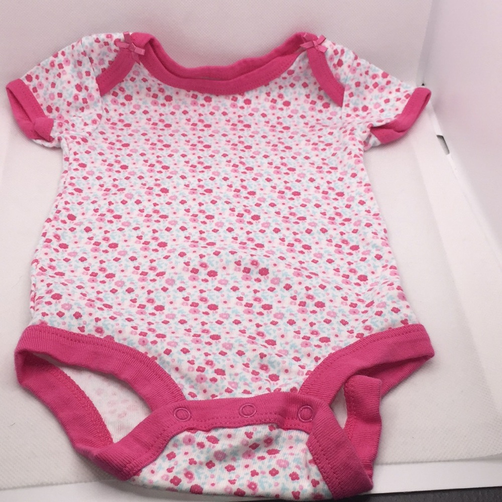 Babies R Us Infant Girls Floral Bodysuit Size 3-6M